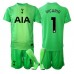 Tottenham Hotspur Guglielmo Vicario #1 Keeper Hjemmedraktsett Barn 2025-26 Korte ermer (+ Korte bukser)